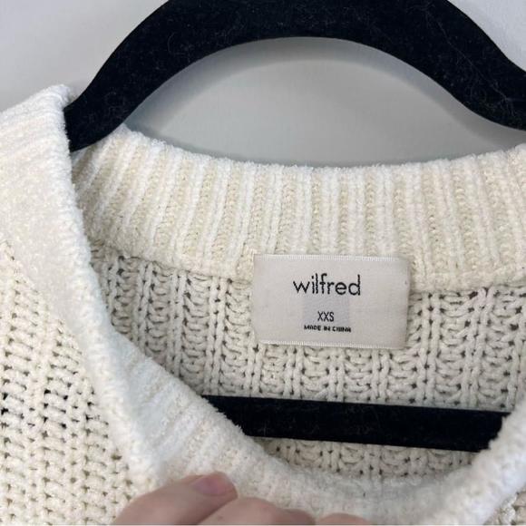 Aritzia Wilfred Essential Chenille Sweater Women’s XXS - Picture 6 of 7